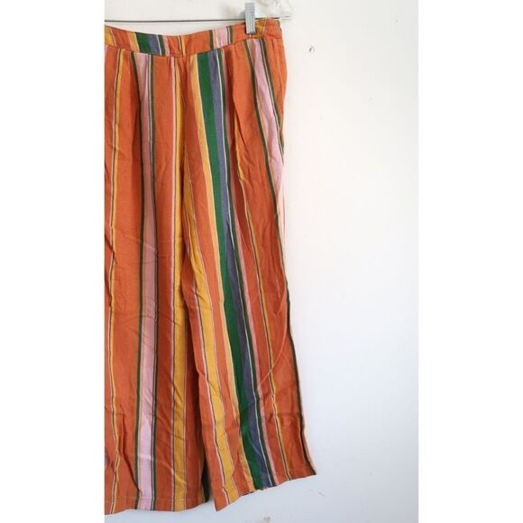 Free People Colorful Striped Pants - Size 4 - Picture 5 of 10